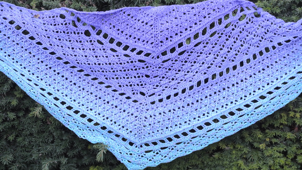 Häkelanleitung Fisimatenten flaches Dreieckstuch