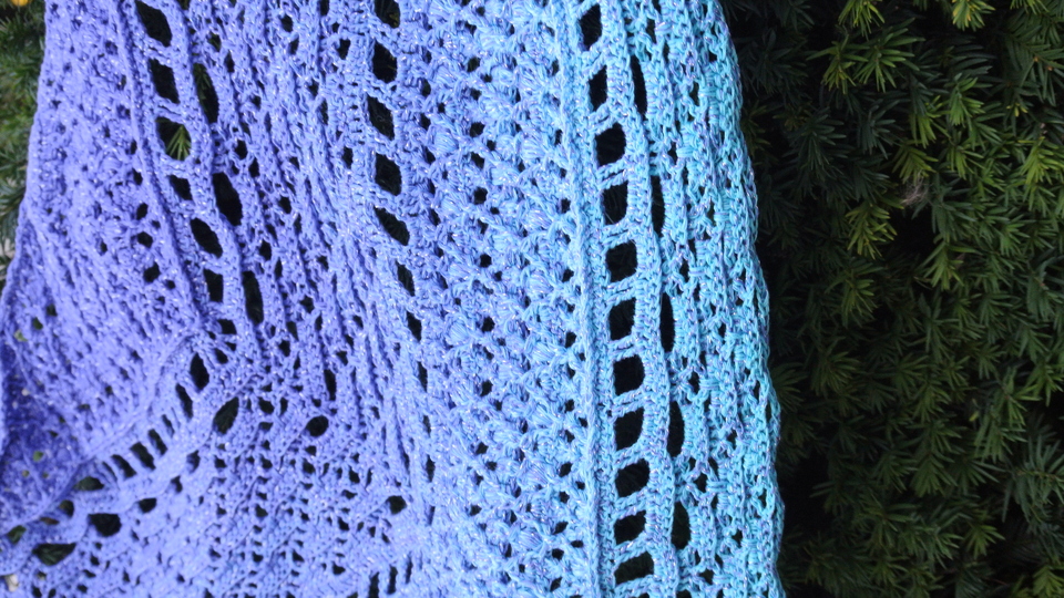 Häkelanleitung Fisimatenten flaches Dreieckstuch