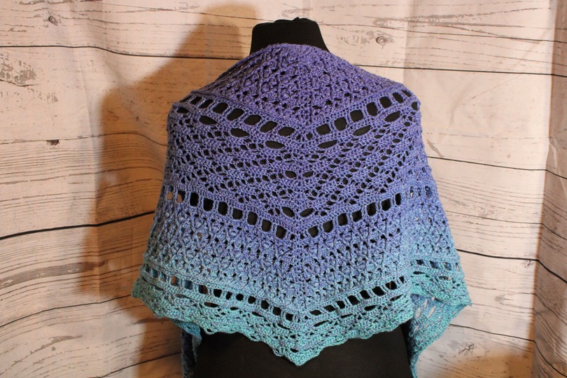 Häkelanleitung Fisimatenten flaches Dreieckstuch