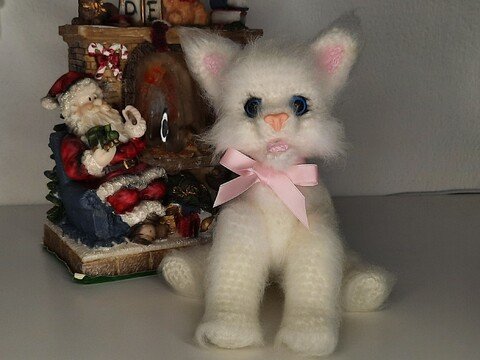 Katzenbaby Snowflake - Amigurumi Häkelanleitung
