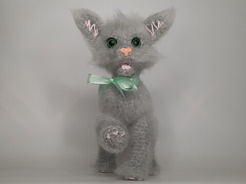 Babykater Smokey - Amigurumi Häkelanleitung