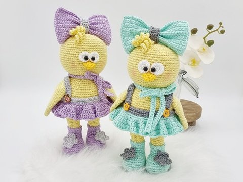 Häkelanleitung "Küken KARLA"