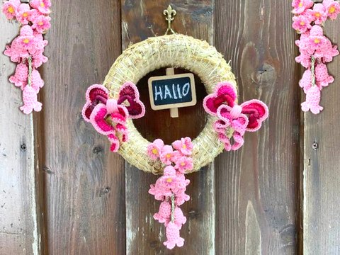 Frühlingshafter Türkranz "SÜSSILI"