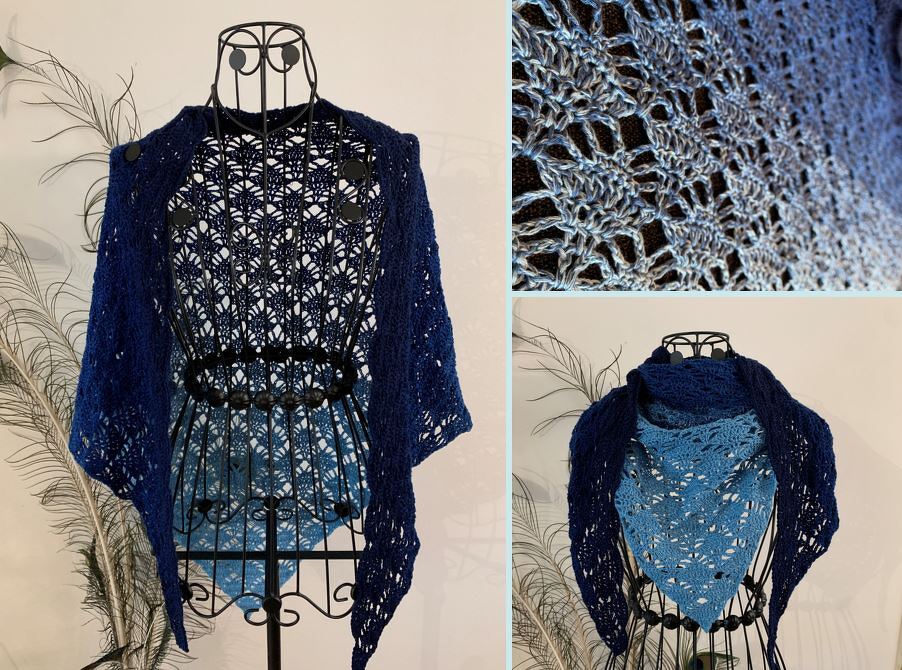 Crochet Pattern Shawl "Hestia"