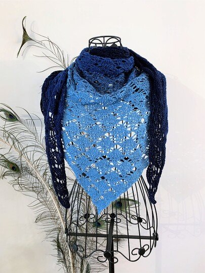 Anleitung Dreieckstuch "Hestia"