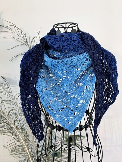 Anleitung Dreieckstuch "Hestia"