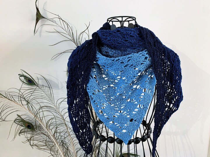 Anleitung Dreieckstuch "Hestia"