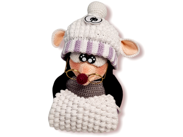 Crochet Pattern " Bibi Buddel" The little mole-lady *Winter Edition*
