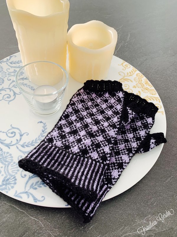 Strickanleitung Pulswärmer "Glen Coe" - Bild 2