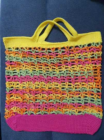 Einkaufsnetz Ice Flower Bag