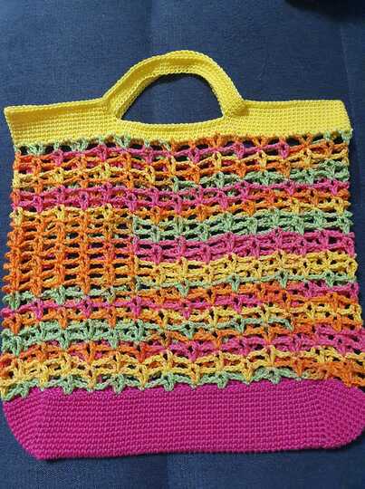 Einkaufsnetz Ice Flower Bag