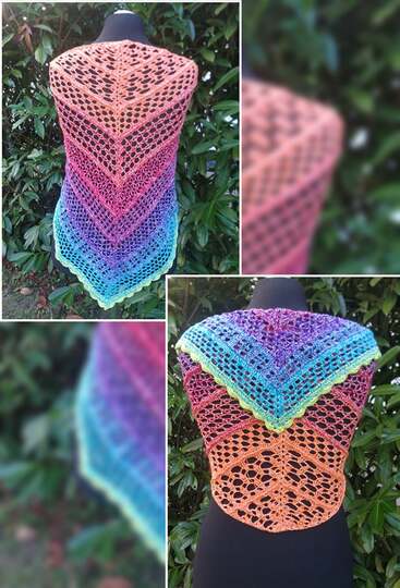 Invisible Dream das Tuch aus dem gemeinsam h&auml;keln