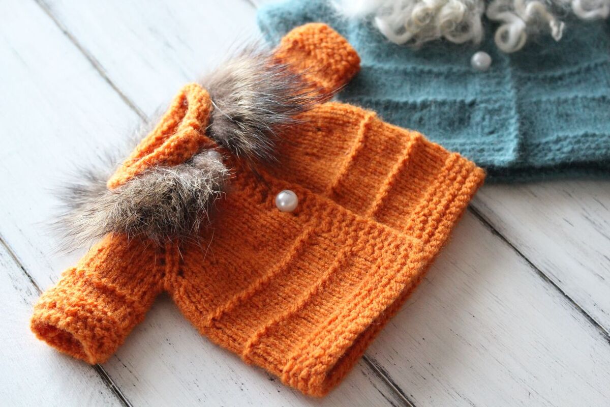 Strickanleitung für Puppenjacke