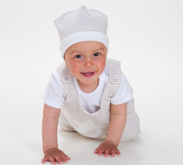 Reversible Baby Romper SAND + Baby Hat BUBU | PDF Pattern |  Sizes 1m-3y