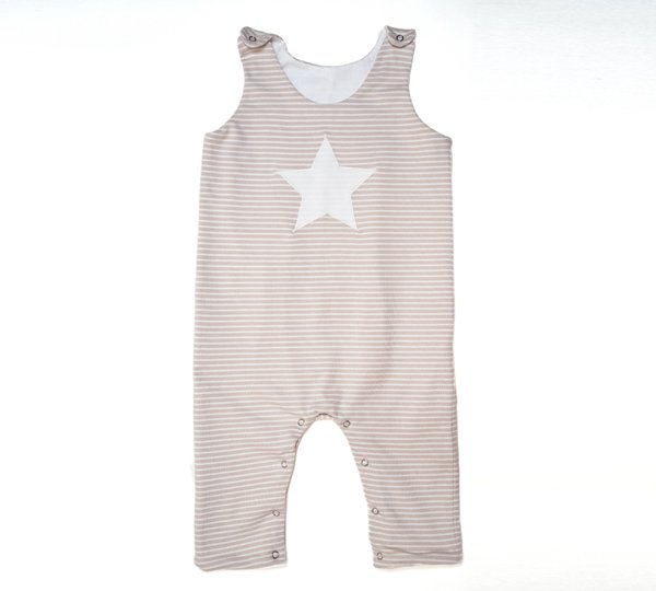 Reversible Baby Romper SAND + Baby Hat BUBU | PDF Pattern |  Sizes 1m-3y