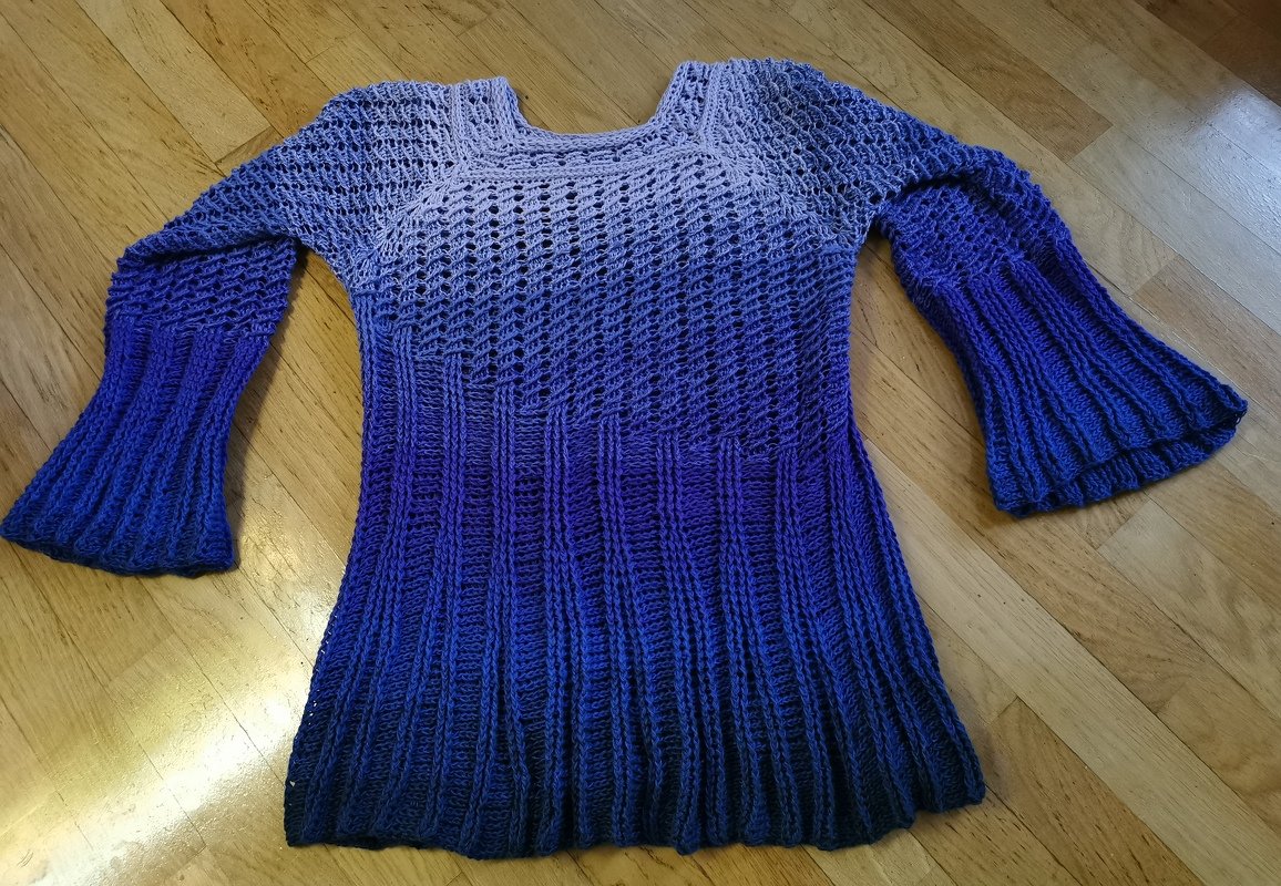 Pullover Kreisel, Häkelanleitung - Bild 5