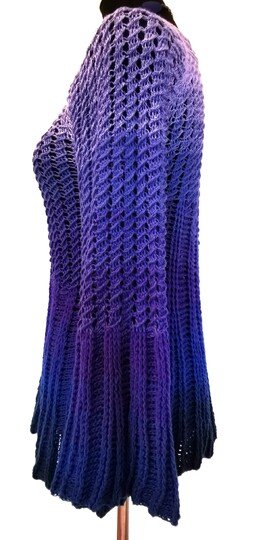 Pullover/Tunika/Kleid Kreisel, Häkelanleitung