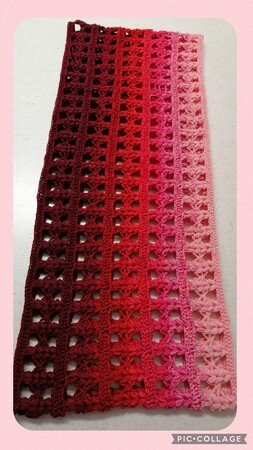 Loop shawl „Bianca BE“ – crochet pattern