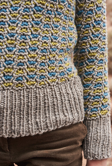 Strickanleitung: Pulli im Strukturmuster
