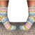 kurze gestrickte Damensocken Kurzsocken „Lobrondo“ mit Zopfmuster Anleitung