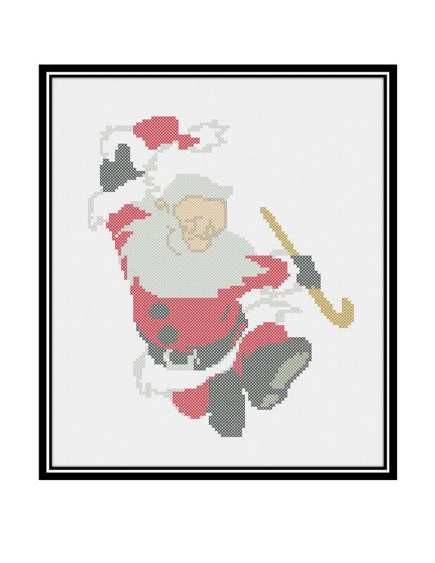 Christmas cross stitch pattern