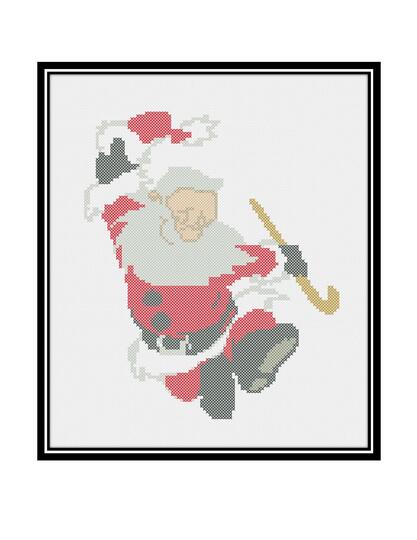 Christmas cross stitch pattern