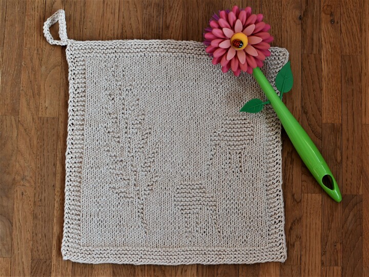 Strickanleitung Spültuch "Fernweh" - ganz einfach