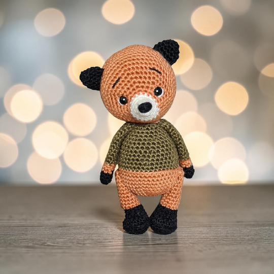 PDF crochet pattern Ferdinand the Fox