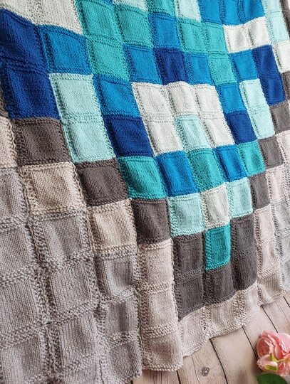 Anleitung Die Herz Kuschel Decke