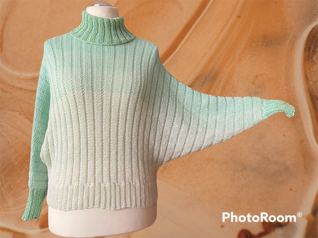 Fledermauspullover Bohal - Strickanleitung