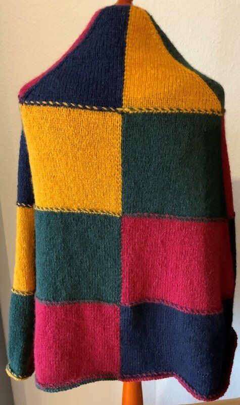 Anleitung Arlequin, farbenfrohes Tuch - Bild 6