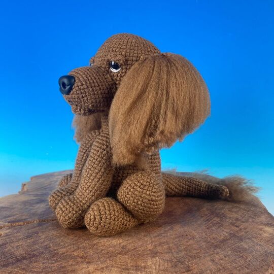 Crochet pattern Cocker Spaniel amigurumi