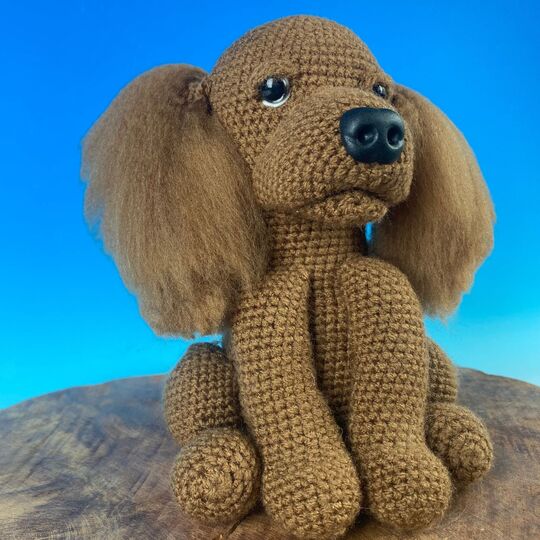 Häkelanleitung Cocker Spaniel Amigurumi