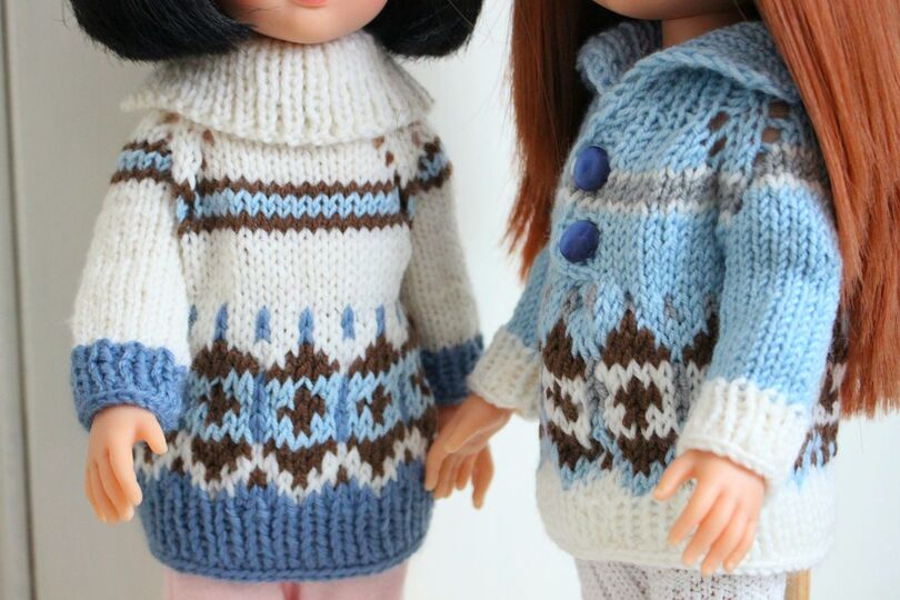 Strickanleitung für Puppenpulli