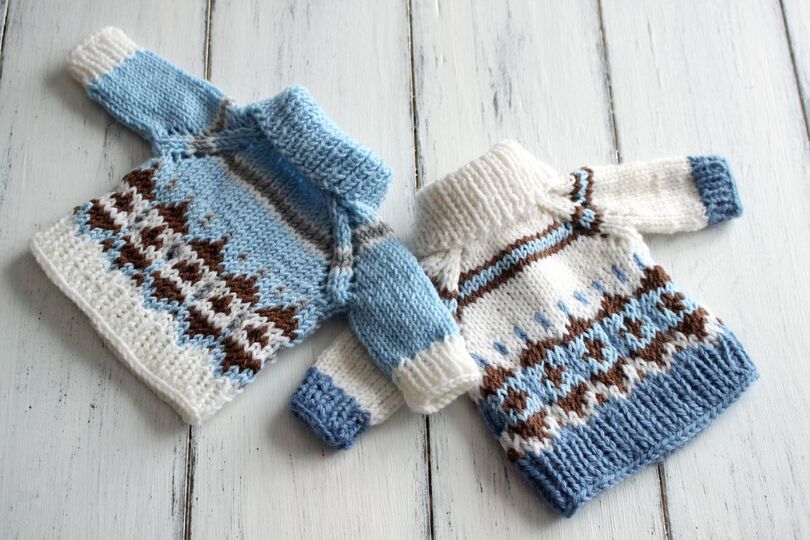 Strickanleitung für Puppenpulli