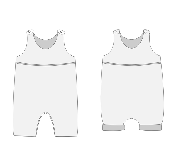 Baby-Set Schnittmuster DOLCE & MILA – Strampler + Mütze 56/62–92/98