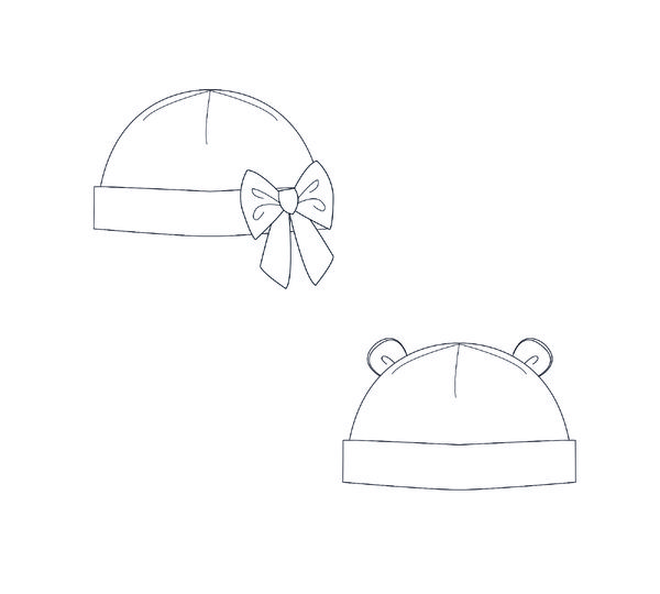 Baby Sommer-Overall DOLCE & Mütze MILA – Schnittmuster PDF