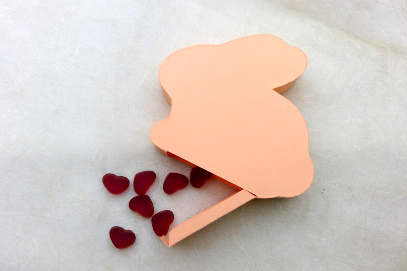 Osterhasen Schachtel Plotterdatei SVG DXF FCM