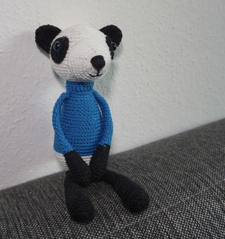 Amigurumi Häkelanleitung Panda Paul - Bild 5