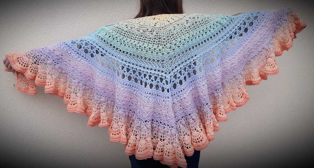 Anleitung Dreieckstuch Abenduko kuroa