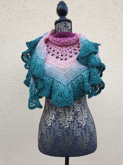 Anleitung Dreieckstuch Abenduko kuroa