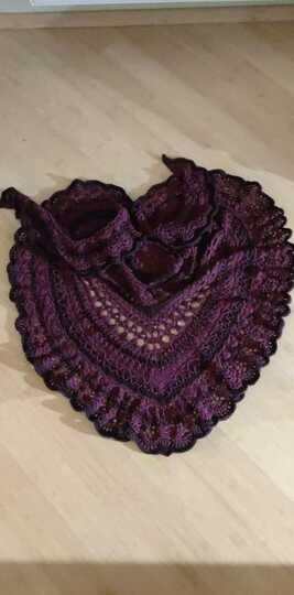 Anleitung Dreieckstuch Abenduko kuroa