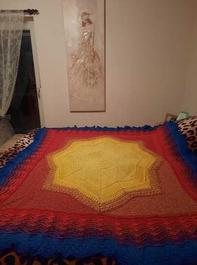 Häkelanleitung Kuscheldecke Minou