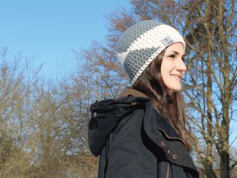Häkelanleitung für Mütze Fuji