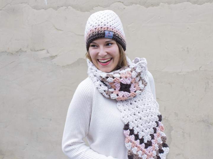 Häkelanleitung für Wintermütze Shirakawa