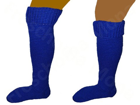 gehäkelte Damensocken Overknees Kniestrümpfe „forzeheemerum“ Häkelanleitung