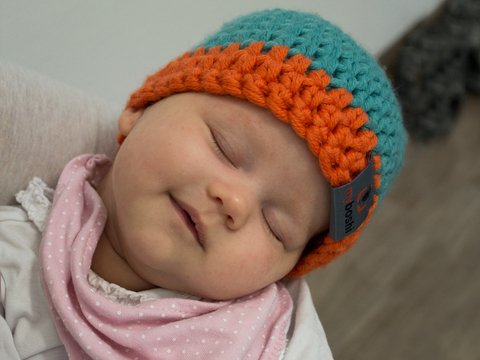 Häkelanleitung für Babymütze Ichikawa