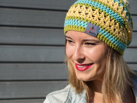 Häkelanleitung für Sommerbeanie Niigata