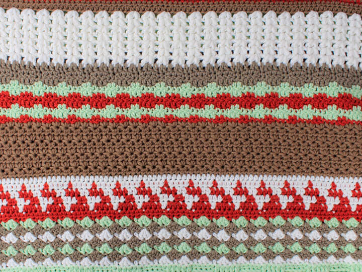 Häkelanleitung für Decke Nagato