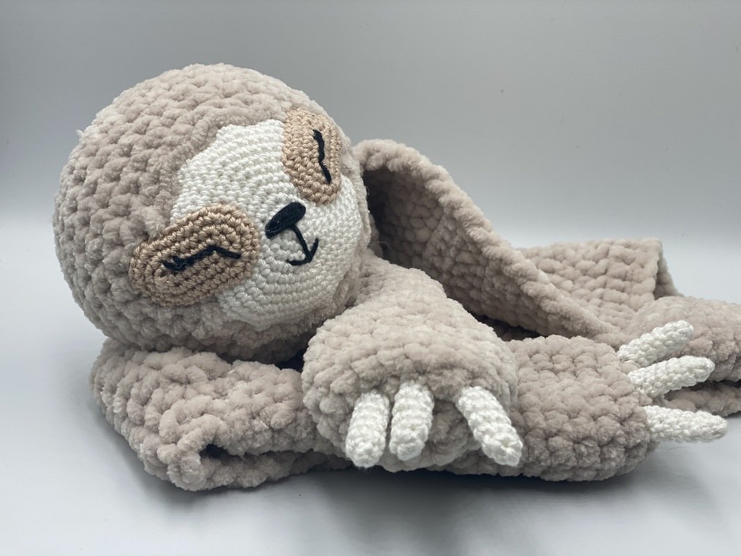 Crochet Pattern - Comforter Sloth (Cuddly Sloth) - Image 4